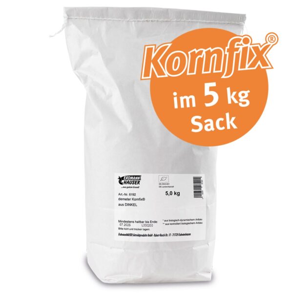 demeter Kornfix aus Dinkel im Sack