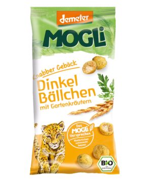 MOGLi Demeter Dinkel Bällchen Gartenkräuter