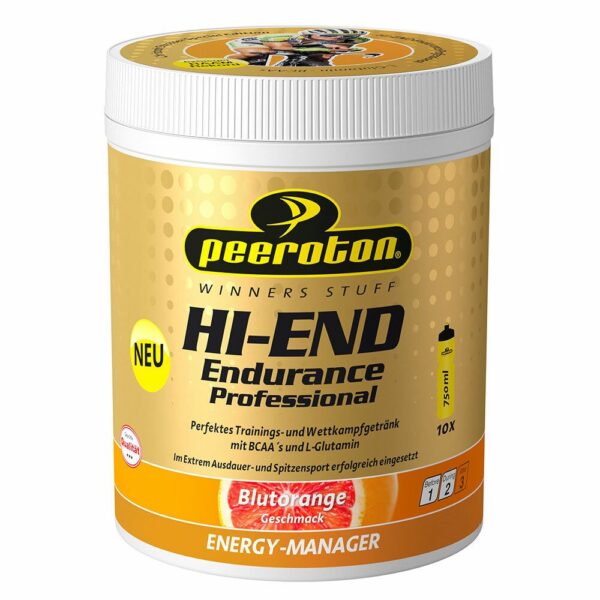 Hi-End Endurance Energy Drink Professional 600g Blutorange