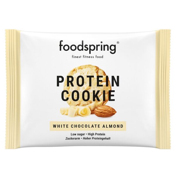 foodspring® Protein Cookie Weiße Schoko-Mandel