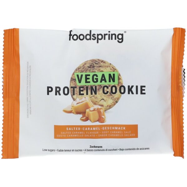 foodspring® Vegan Protein Cookie Salted Caramel