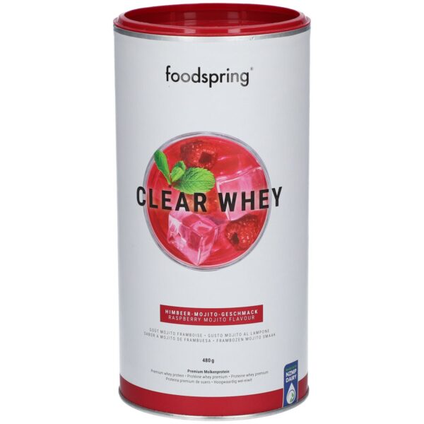 foodspring® Clear Whey Himbeere Mojito