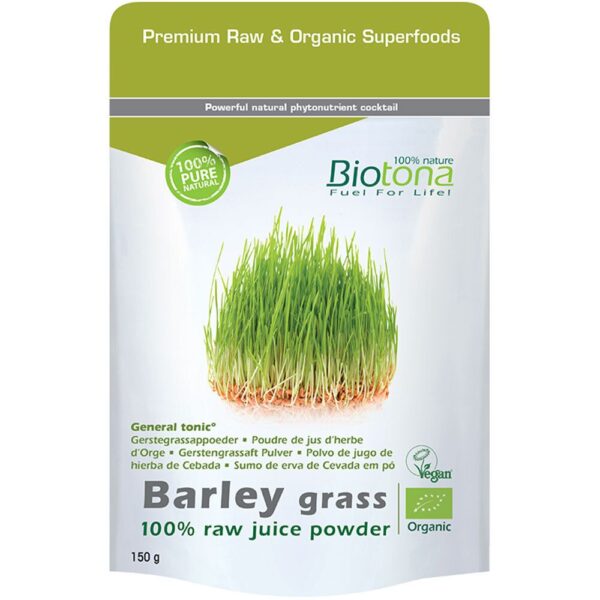 Biotona Gerstengrassaftpulver Raw Bio