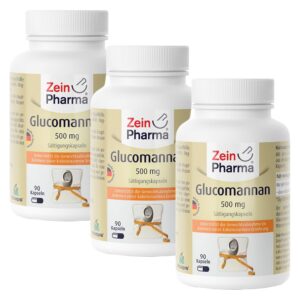 Glucomannan Sättigungskapseln 500 mg ZeinPharma
