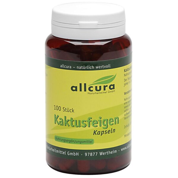 allcura Kaktusfeigen Kapseln