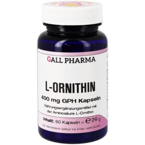 Gall Pharma L-Ornithin 400 mg GPH Kapseln