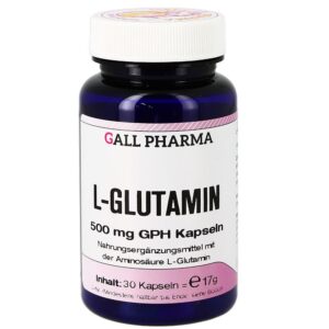 Gall Pharma L-Glutamin 500 mg GPH Kapseln