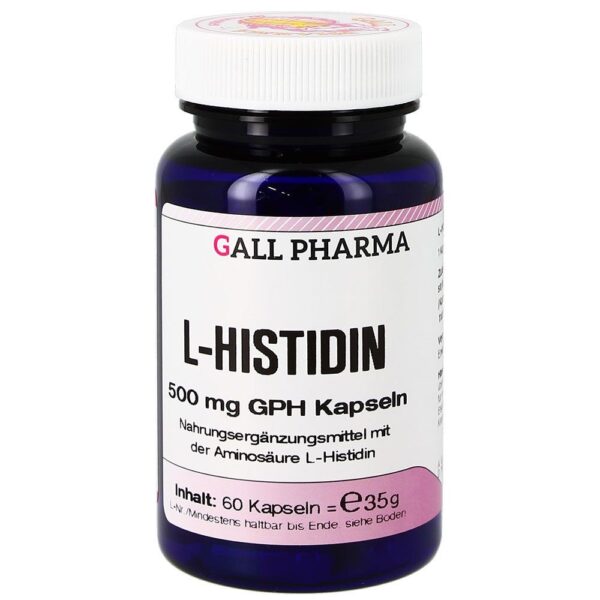 Gall Pharma L-Histidin 500 mg GPH Kapseln