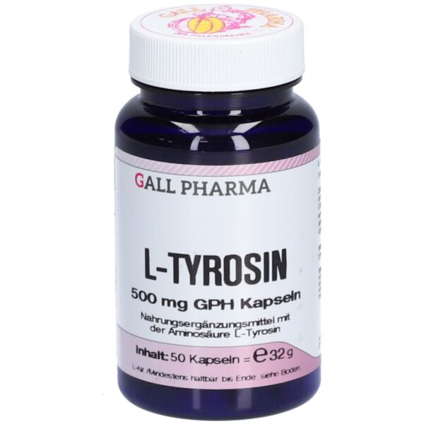 Gall Pharma L-Tyrosin 500 mg GPH Kapseln