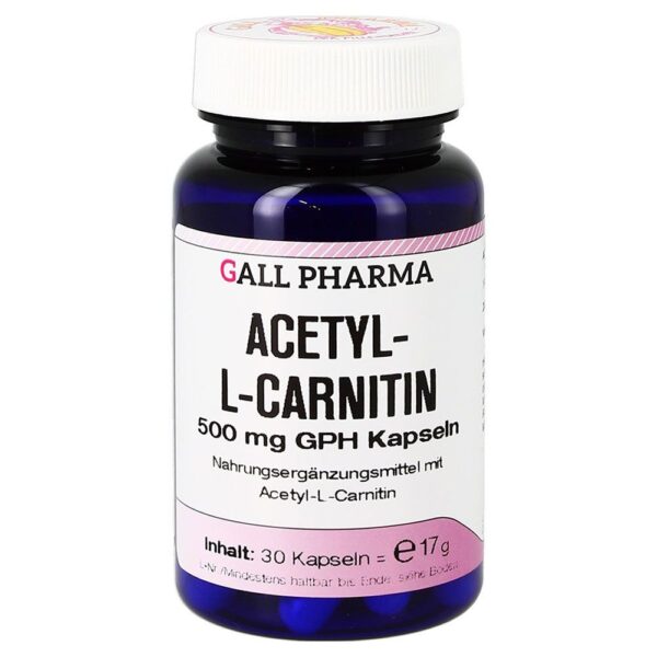 Gall Pharma Acetyl-L-Carnitin 500 mg GPH Kapseln