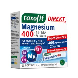 taxofit® Magnesium 400 Direkt-Granulat