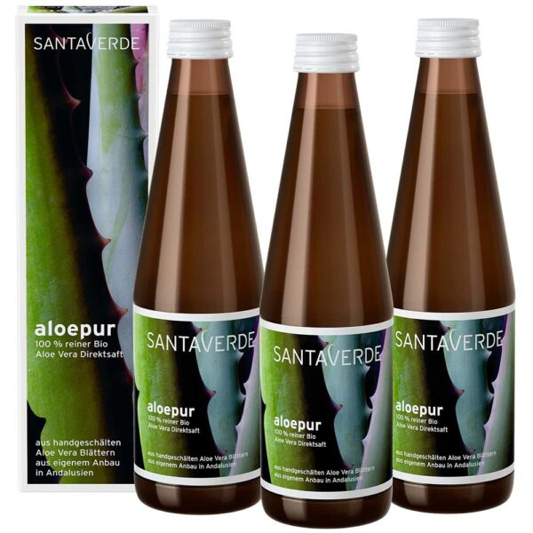 Santaverde Aloe Vera Saft 100% kbA