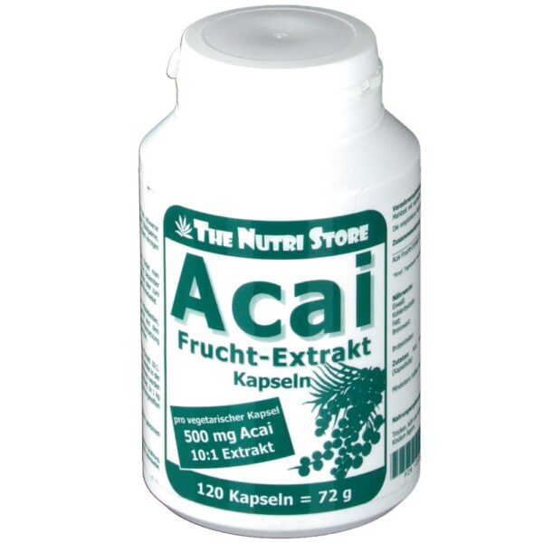 Acai Frucht Extract 500mg vegetarische Kapseln