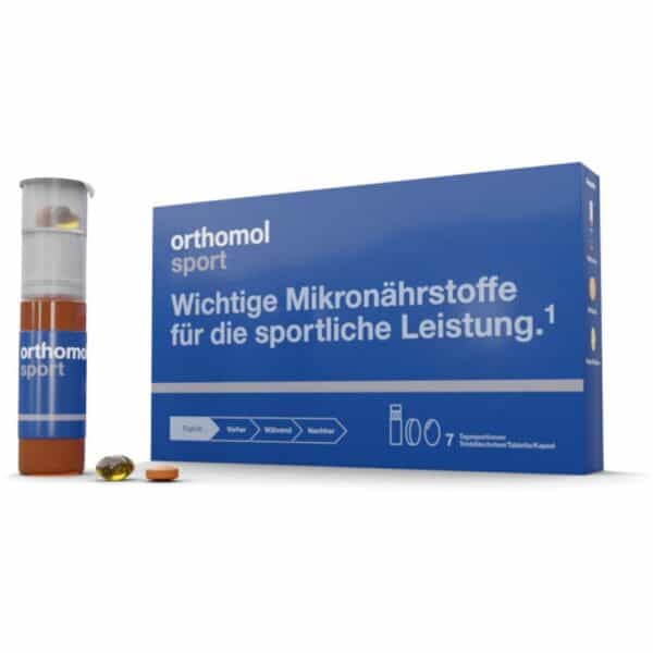 Orthomol Sport - Mikronährstoffe für sportliche Leistung - mit Magnesium