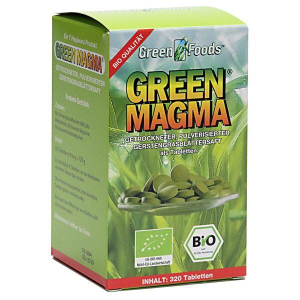 Green Magma® Gerstengrasextrakt Tabletten