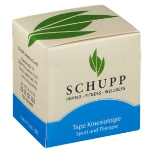 Schupp Tape Kinesiologie 5 cm x 5 m blau