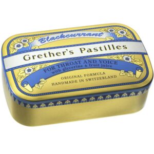 Grethers Blackcurrant Gold zuckerhaltige Pastillen