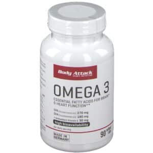 Body Attack Omega-3 Kapseln