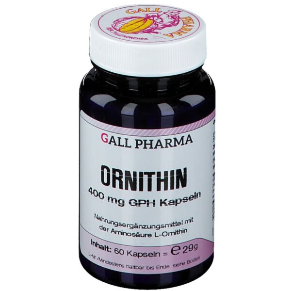 Gall Pharma Ornithin 400 mg GPH Kapseln