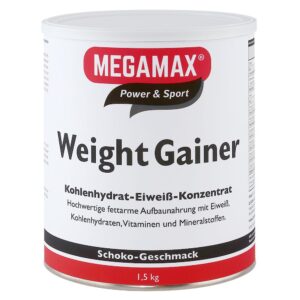 Megamax® Power & Sport Weight Gainer Kohlenhydrat-Eiweiß-Konzentrat Schoko-Geschmack