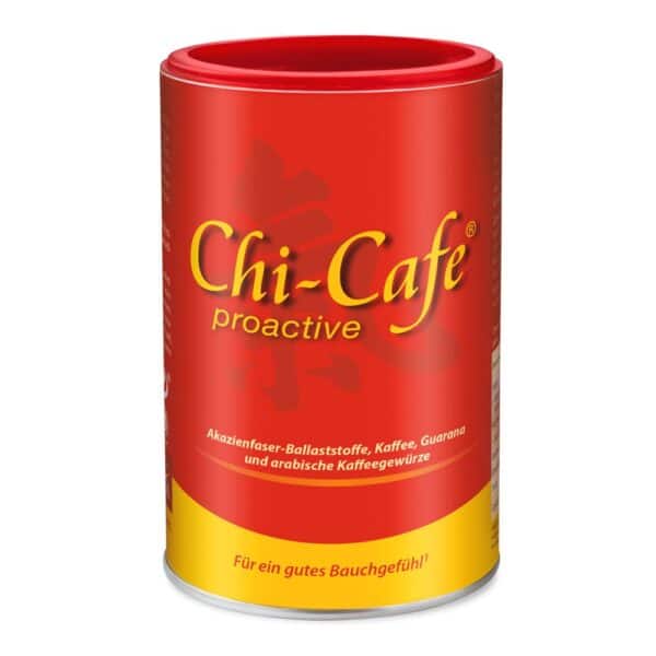 Chi-Cafe proactive Wellness Kaffee mit Akazienfaser Guarana Reishi-Pilz Ginseng