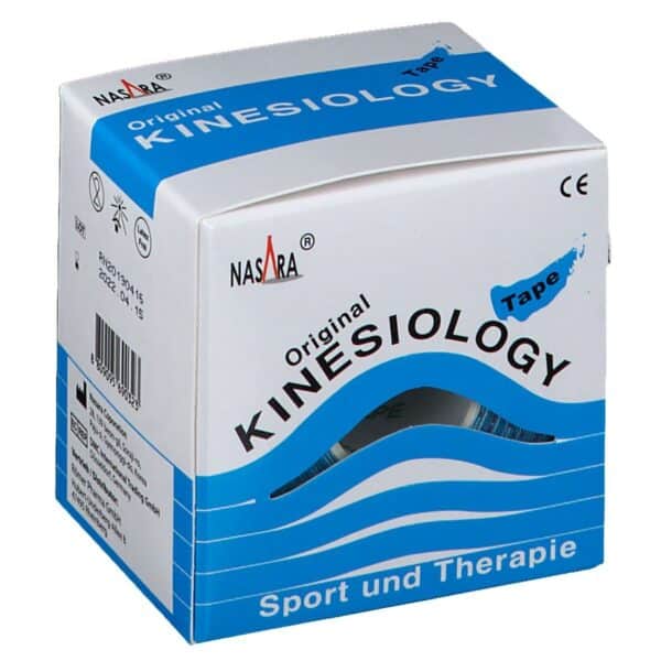 Kinesiologie Tape 5 cm x 5 m blau