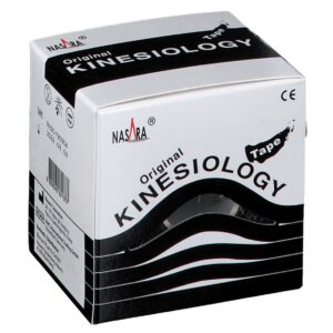 Kinesiologie Tape 5 cm x 5 m schwarz