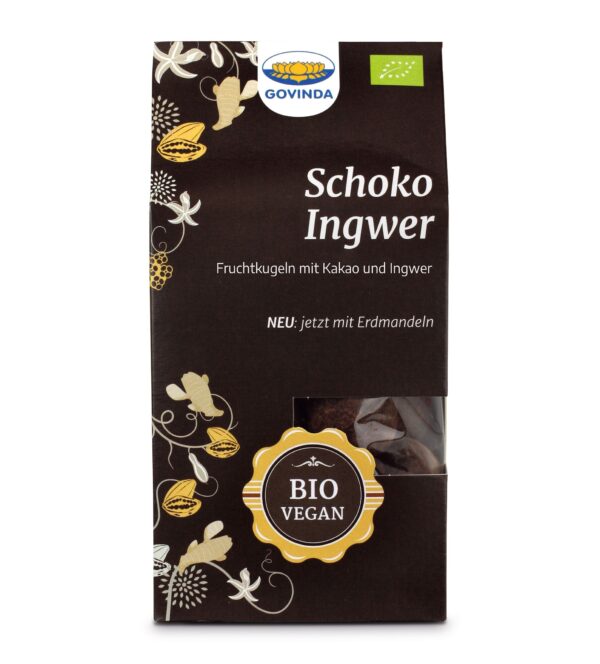 Govinda Schoko Ingwer Schokokugeln