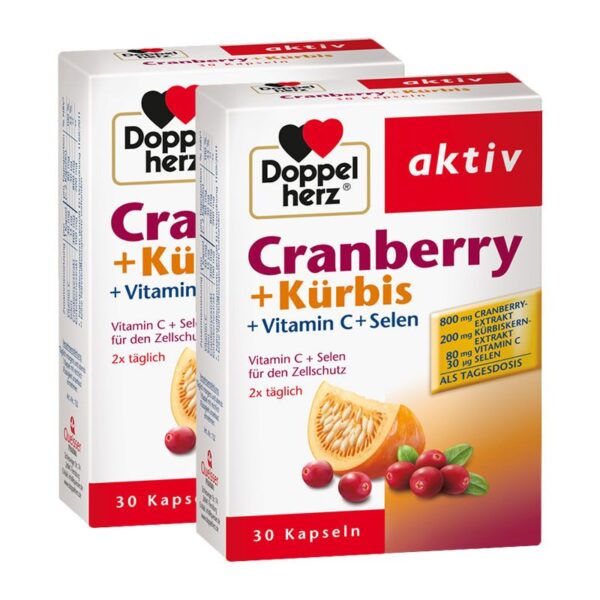 Doppelherz® Cranberry + Kürbis