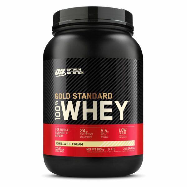 Optimum Nutrition 100% Whey Gold Standard Vanilla Ice Cream