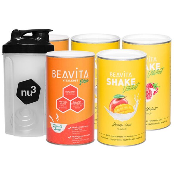 Beavita 4-Wochen-Diätpaket Suppen- & Frucht-Shake-Mix