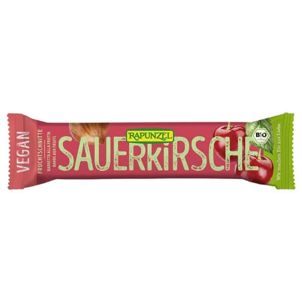 Rapunzel Sauerkirsche Fruchtschnitte