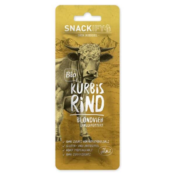 Snackify Kürbis Rind