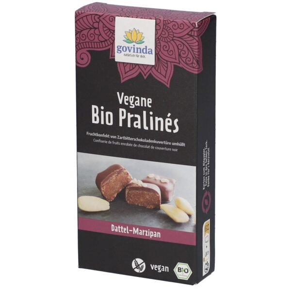 Govinda Vegane Bio Pralinés Dattel-Marzipan