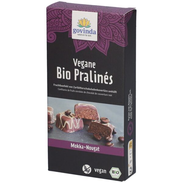 Govinda Vegane Bio Pralinés Mokka-Nougat