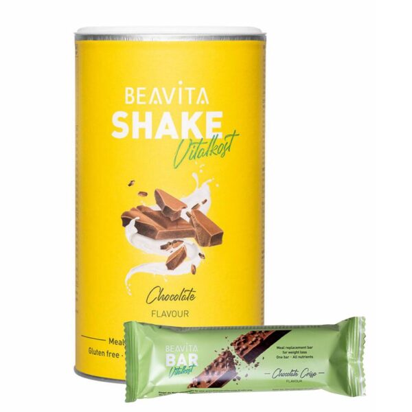 Beavita Probierpaket: Diät-Shake + Riegel