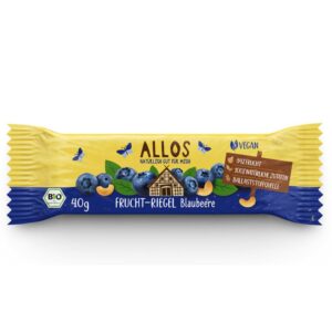 Allos® Fruchtriegel Blaubeere
