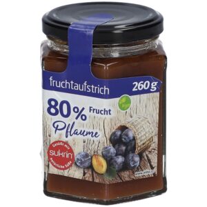 Fruchtaufstrich 80 % Frucht Pflaume