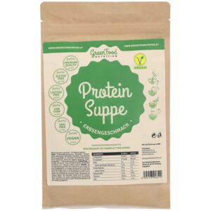 GreenFood Nutrition Protein Suppe Erbsengeschmack