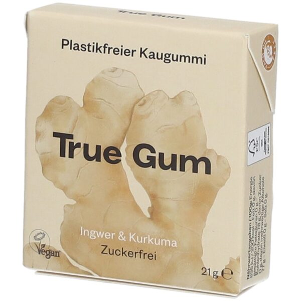 True Gum Ingwer & Kurkumageschmack