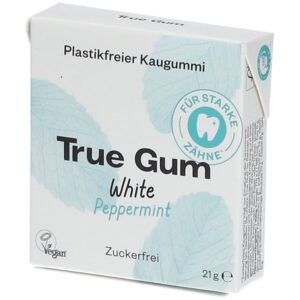 True Gum White Pfefferminz