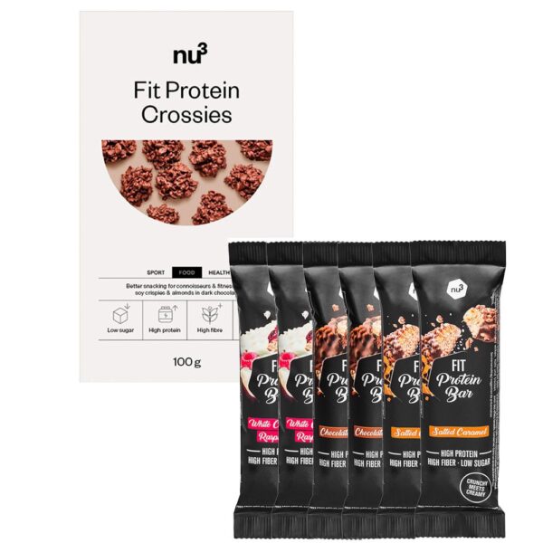 nu3 Fit Protein Crossies + Protein Bar