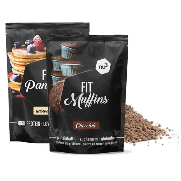 nu3 Fit Protein Muffins + nu3 Fit Pancakes