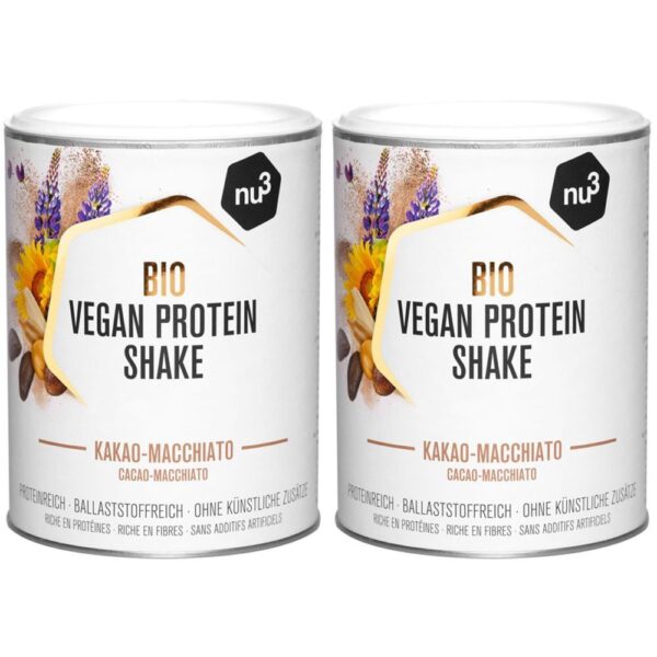 nu3 Bio Vegan Protein Shake Kakao-Macchiato