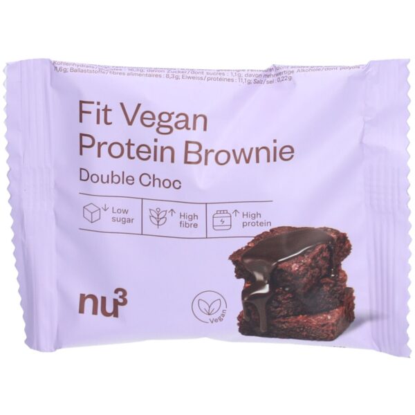 nu3 Vegan Protein Brownie