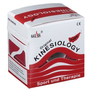 Kinesiologie Tape 5 cm x 5 m rot