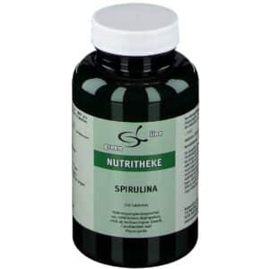 green line Spirulina