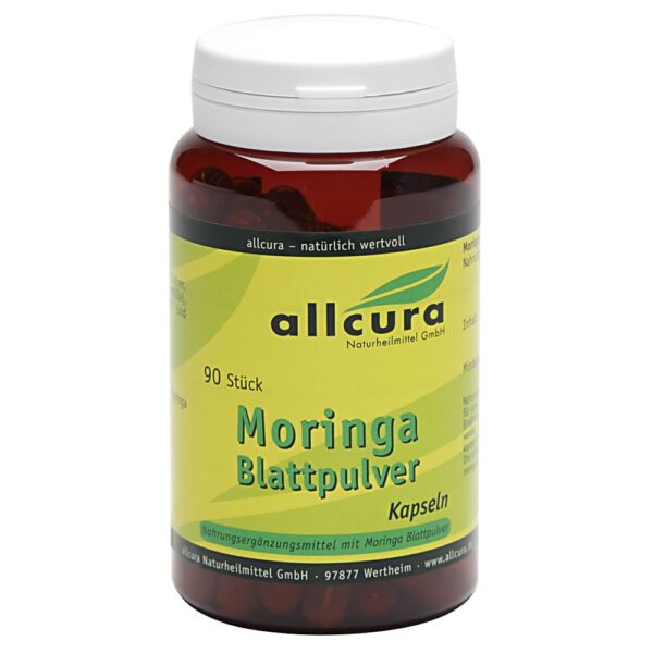 allcura Moringa Blattpulver Kapseln