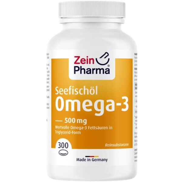 ZeinPharma® Omega 3 Fischöl Kapseln 500 mg