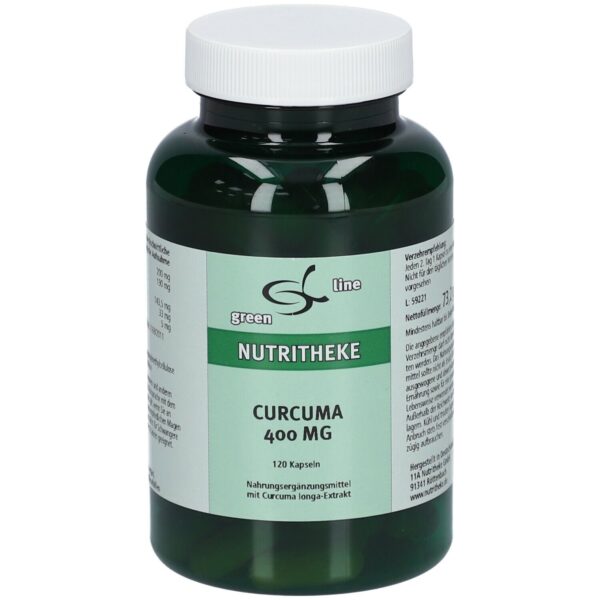 green line Curcuma 400 mg